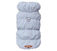 Manteau d'hiver Imperméable Et Coupe-Vent pour Chien, Doux, Confortable Et Chaud, avec Anneau en D, pour Teddy Carlin Schnauzer Chihuahua Shiba Inu,Bleu,S