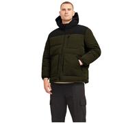 Manteau d'Hiver - JACK & JONES - Otto Puffer - Grande Taille - Doublure Chaude - Capuche 3XL