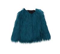 Manteau d'hiver pour bébé fille - Épais et chaud - Vêtement d'extérieur - Motif chien rouge, bleu, 8-9 ans