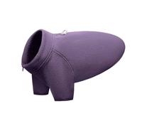 Manteau d'hiver pour Chien avec 2 Jambes, Veste Polaire Coupe-Vent pour Chien avec Anneau en D, pour Chiens De Petite Et Moyenne Taille, pour Activités D'intérieur Et D'extérieur,Deep Purple,L
