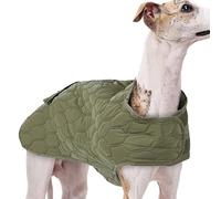 Manteau d'hiver pour chien coupe-vent - Veste d'hiver pour chien - Gilet chauffant pour animaux de compagnie - Preuve de manteau réfléchissant par temps froid - Pour une variété de bandes