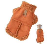 Manteau d'hiver pour chien de Noël - Vêtements chauds pour chien, pull en peluche pour temps froid | Vêtements d'hiver pour chiens de petite, moyenne et grande taille, veste d'hiver pour chiens, vêtem