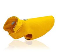 Manteau d'hiver pour chien - En polaire - Chaud et froid - En coton - Jaune - Taille L
