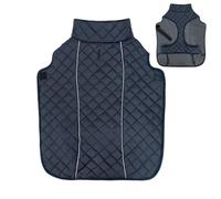 Manteau d'hiver pour Chien - Gilet Coupe-Vent réfléchissant en Coton | Veste isolée pour Animaux de Compagnie à col roulé | Vêtements d'extérieur Chauds | Veste de Protection Contre Le Froid pour Les