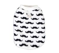 Manteau d'hiver pour Chien - Pull Noir et Blanc pour Chiot, Robes d'hiver pour Animaux de Compagnie, Veste Chaude à Deux Pattes pour Animaux de Compagnie, Pyjama en Douce pour Les promenades