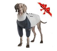 Manteau d'hiver pour Chien Veste Polaire Douce avec Anneau de Harnais et Poche, Imperméable, Coupe, Veste de Sport pour Chien à 2 Pattes pour Les Chiens de Taille Moyenne et Grande, L