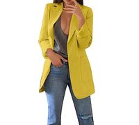 Manteau d'hiver pour femmes Manteau à manches longues Cardigans Femmes Veste longue Bureau Manteau long pour femme Style : style décontracté Remarque : dû Un excellent cadeau pour votre bien-aimée ou