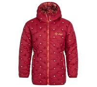 Manteau d'hiver pour fille Kilpi DAMIA-JG rouge foncé 158
