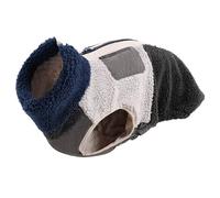 Manteau d'hiver simple pour chien avec extrémité coulissante défendue, ajustement confortable, actif intermédiaire, petite race, vêtement d'hiver fin pour chien