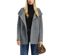 Manteau doublure en taffetas femme QS Gris 2XL