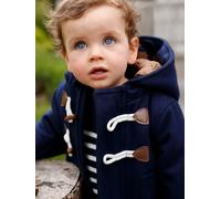 Manteau duffle-coat bébé avec capuche encre 4A(104CM)