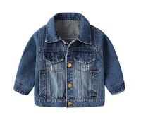 Manteau en Denim Garçons Vestes Blousons Automne Hiver Enfant Manteaus Réfléchissante Enfants Doublure Polaire Léger Doublé Pour Randonnée Printemps