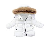 Manteau en Denim Garçons Vestes Coupe Vent Blousons de Léger Manteaus Capuche Réversible Doublure Polaire Zipper Poche pour Randonnée Printemps