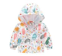 Manteau en Denim Garçons Vestes Fille Blousons Militaire Manteaus Réfléchissante Enfants Doublure Polaire Randonnée Printemps pour Concert Plein Air