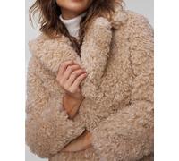 Manteau En Fourrure Beige Pour Femmes Stand Studio Camille Cocoon Coat 611379061-10210 S