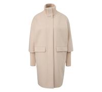 Manteau en laine à col et manches côtelés femme COMMA 40