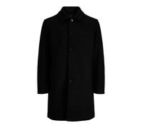 Jack & Jones Blacharlton Wool Blend Mac Jacket Noir M Homme