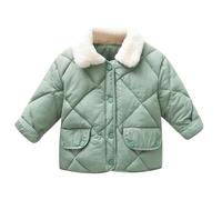 Manteau Enfant Doudoune Garçon Fille Blouson à Capuche Doublée Polaire Veste Bébé Hiver Chaude Manteaux Matelassée Veste à Manches Longues Hiver Vêtement Parka Outwear