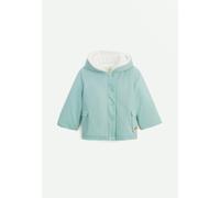 Manteau enfant imperméable doublé sherpa holamuchacha vert 18M(81CM)