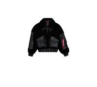 Manteau femme Alpha Industries Teddy PU Noir XS