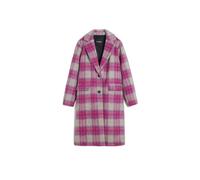 Desigual – Manteau COAT_PINKCHECK 3033 ROSA FLUOR – Taille L