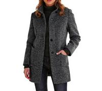 Manteau Femme Hiver Blouson Femme Long Laine Chic Et Elegant Vetement Mode Pas Cher Caban Automne Manteau Morgan Grande Taille 1#Noir M