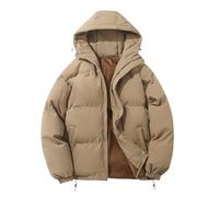 Manteau Femme Hiver Chaud Doudoune Imperméable avec Capuche Mode Veste Matelassée éPaissir Parka Veste Zippée Grande Taille Coupe Vent Manteaux pour Sorties Quotidiennes