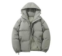 Manteau Femme Hiver Chaud Doudoune Imperméable avec Capuche Mode Veste Matelassée éPaissir Parka Veste Zippée Grande Taille Coupe Vent Manteaux pour Sorties Quotidiennes