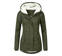 Manteau Femme Hiver Doudoune Longue Manteaux Imperméables Polaire Zippée avec Capuche Veste Chaude Parka Noire Chaud Et Blousons Grande Taille Noir a d'hiver Blouson Imperméable Chic Long Impermeable