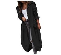 Manteau Femme Hiver Grande Taille Laine Mi-Long Parka Trench Mi Long Chic Veste Longue Automne Vetement Caban 3/4 Manteaux Blazer Et Elegant Imperméable Chaud Saison D'hiver Chaude Surdimensionné