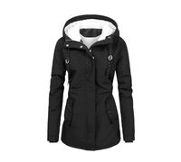 Manteau Femme Hiver Long Ski Oversize Matelassée Chic Doudoune Noire Capuche Et avec Winter Blouson Elegant Chaud Redingote Femme Women Hiver Anorak XS