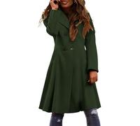 Manteau Femme Hiver Noir Chic Moumoute Veste Printemps Duffle Coat Et Chaud Laine Long Doudoune Longue Trench Elegant Demi Saison Winter Coats for Women Bouillie Caban Grande Taille 3/4 Court Automne