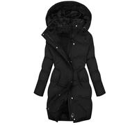Manteau Femme Hiver Polaire Manteaux Et Blousons Impermeable Doudoune Longue Chaude Parka Chaud Imperméable Veste Noire Blouson Capuche Noir Long Fourrure Doudounes Rouge Mi Grand Froid avec d'hiver