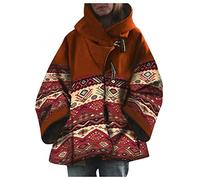 Manteau Femme Hiver Yellowstone Beth Dutton Kelly Reilly Veste Polaire à Capuche Boucle de Corne