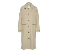 Manteau femme KAFFE Annelise Beige 36