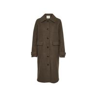 Manteau femme KAFFE Annelise Marron 38