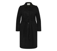Manteau femme KAFFE Curve KCJulian Noir 52