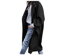 Manteau Femme Long Saison Chic Chaud Surdimensionné Women Manteau Hiver Grande Taille Oversize Saison Mi-Long Grande Hiver Moumoute Veste Femme Chic Et Elegant M