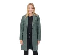 Manteau femme Only Onlcarrie otw - balsam green - Double boutonnage - Poches latérales XS