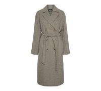 Manteau femme Pieces Marbel Marron 2XS
