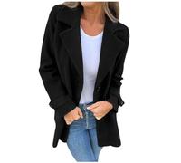 Manteau Femme Printemps Trench Femme Trench Coat Cintré Veste Kaki Casual Court Capuche Redingote Demi Saison Caban Marine Beige Décontracté Légère 3Xl Manteaux Courte Mi Chic Élégante Vestes