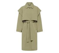 Soaked in Luxury - Manteaux ceinturés - Femme - Manteaux - Vert - Taille: 40 FR