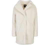 Manteau femme - Urban Classics - Oversized Sherpa - Blanc - Grandes tailles - Élégance urbaine XXXL
