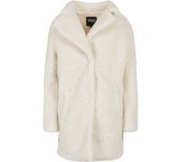 Urban Classics Manteau Sherpa surdimensionné femme Blanc sable XXL