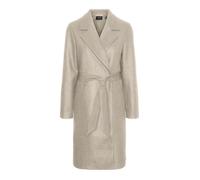 VERO MODA Vmfortuneaya Ss23 Long Coat Noos Veste, Oatmeal/détails : mélange, XS Femme