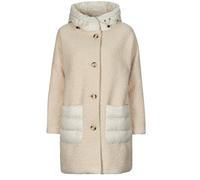 Manteau femmes Geox W CALITHE LONG COAT Beige FR 38