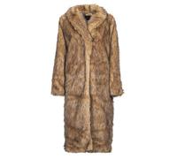 Manteau femmes Only ONLDAWN LIFE LONG FAUX FUR Marron EU M