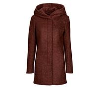 Manteau femmes Only ONLSEDONA BOUCLE WOOL COAT OTW NOOS Rouge EU XS