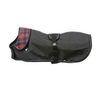 Manteau Hermy 2 en 1 - TRIXIE - XS 28cm - Noir-Rouge - Coupe-vent et réfléchissant 28 cm