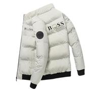 Manteau Homme, Classique Pardessus Parka, London Hiver Chaud Trench-Coat, Bos Logo, Unisexe Fermeture éclair Veste Slim Fit Manteaux, Parka Coupe-Vent d'extérieur, S-XXXL